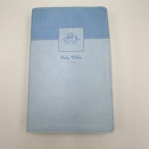 NIV Kids Holy Bible Christian Gift Blue Noah Ark Italian Duo Tone Zondervan
